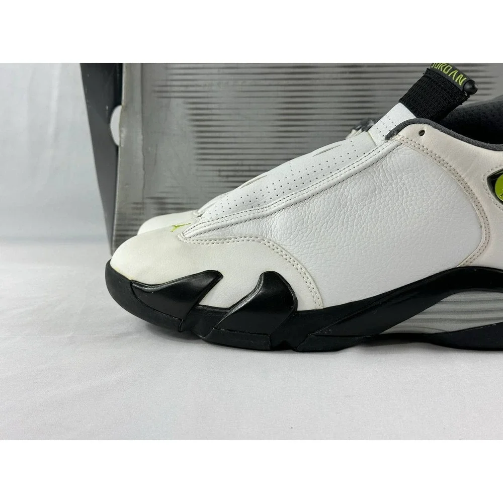 Nike Air Jordan 14 Retro 'White Chartreuse' 2005 Men's 311832-132 Size 12